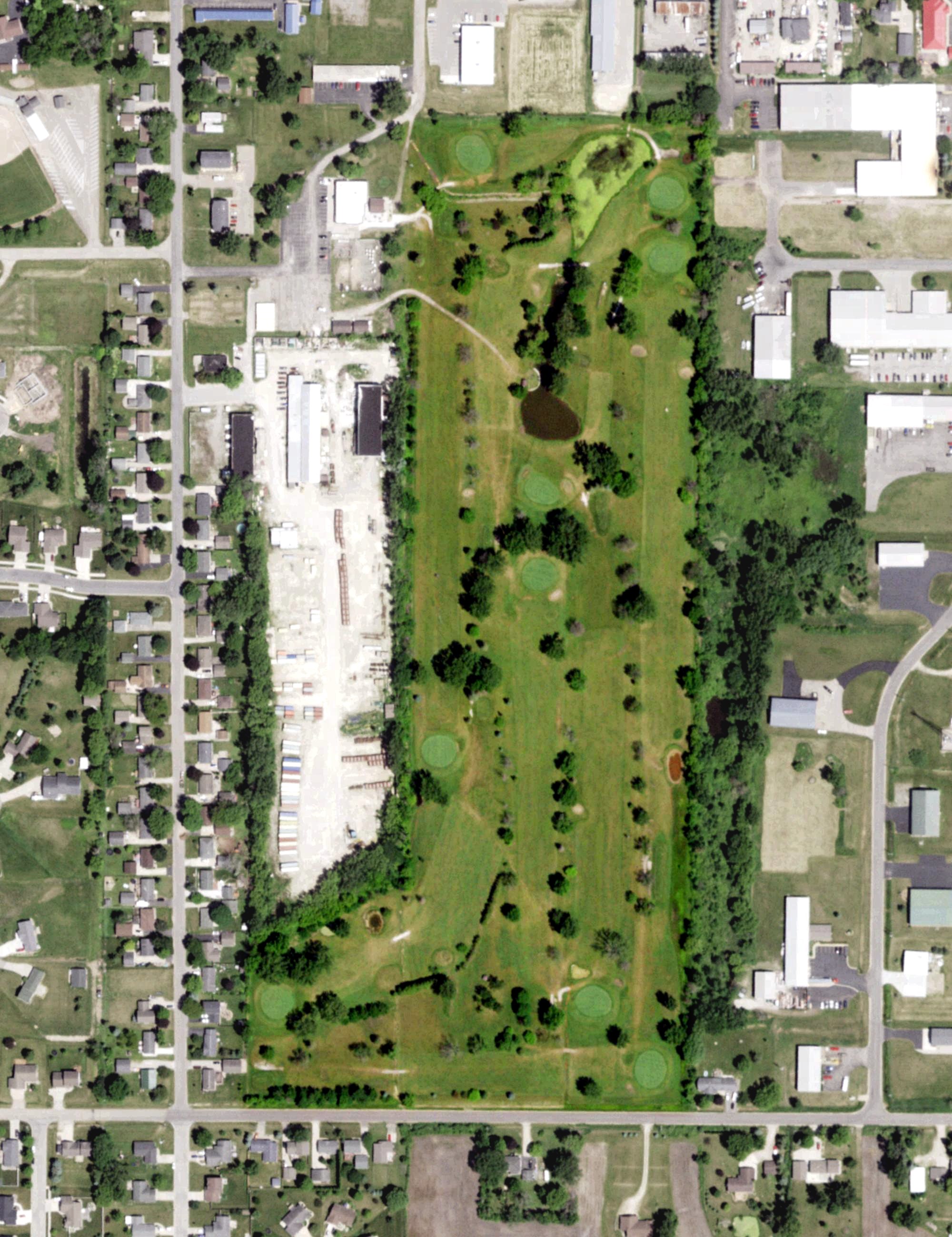 Aerial view of Wedgewood, WI