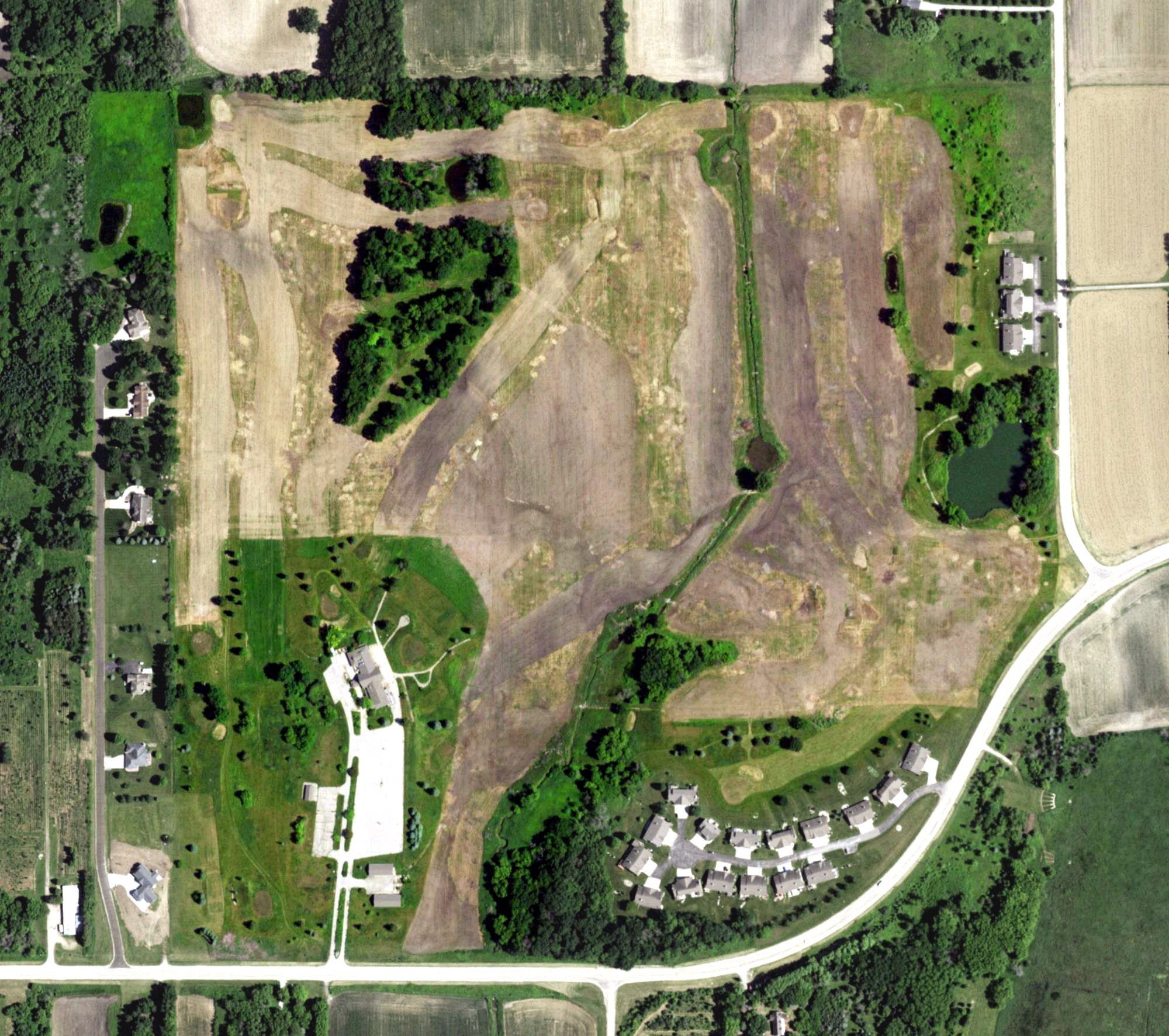 Aerial view of Windwood of Watertown, WI