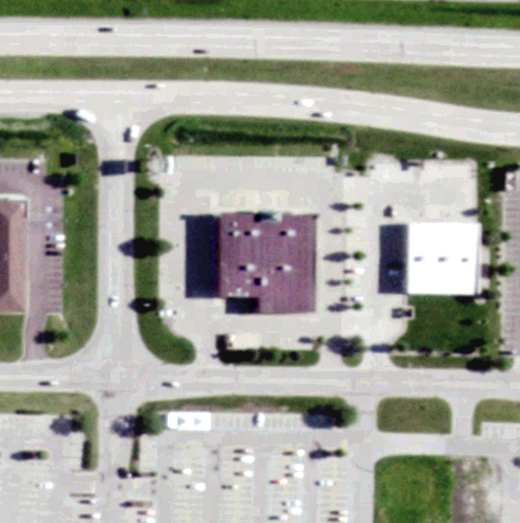 Aerial view of X-Golf, WI