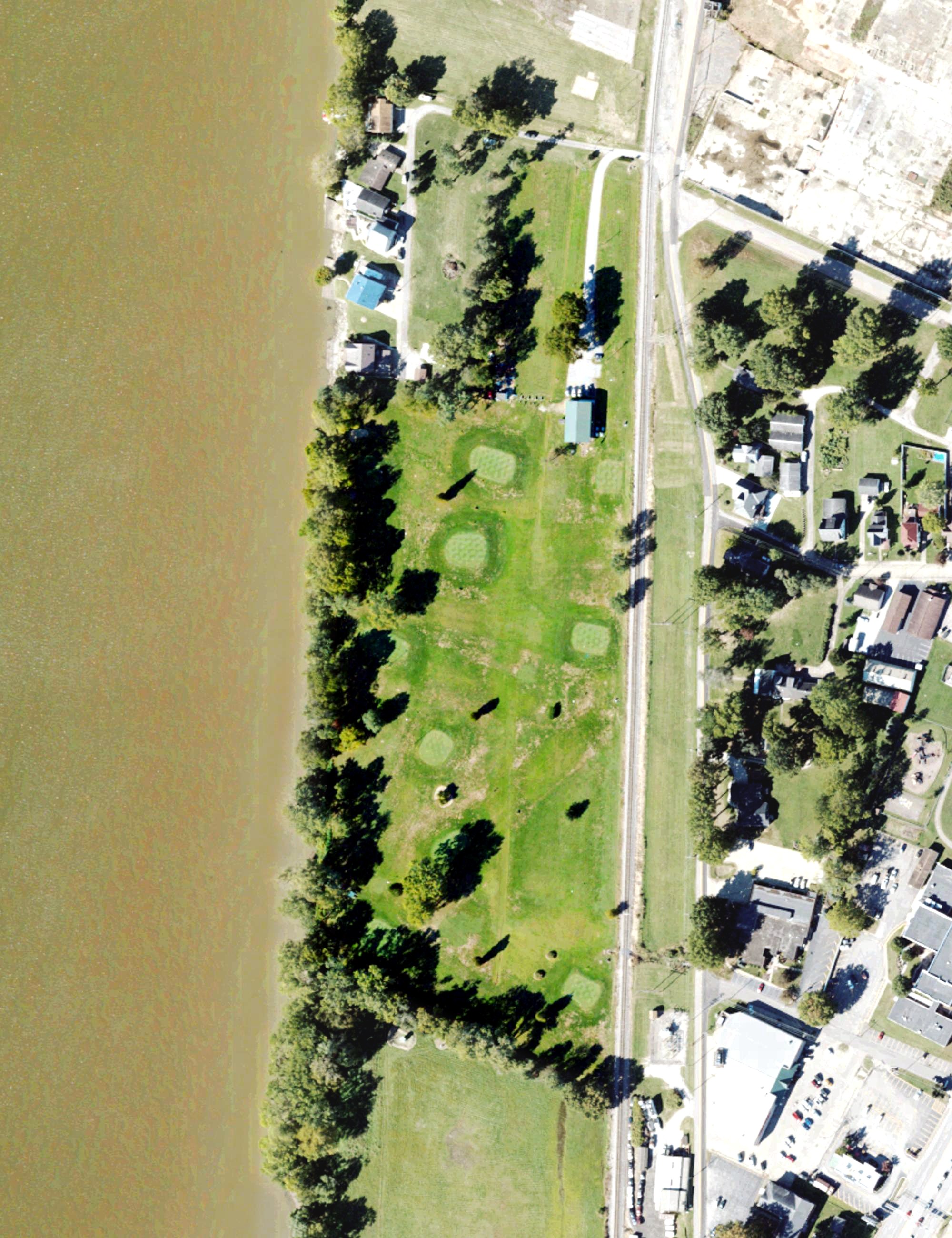 Aerial view of Minibel Golf Course, WV