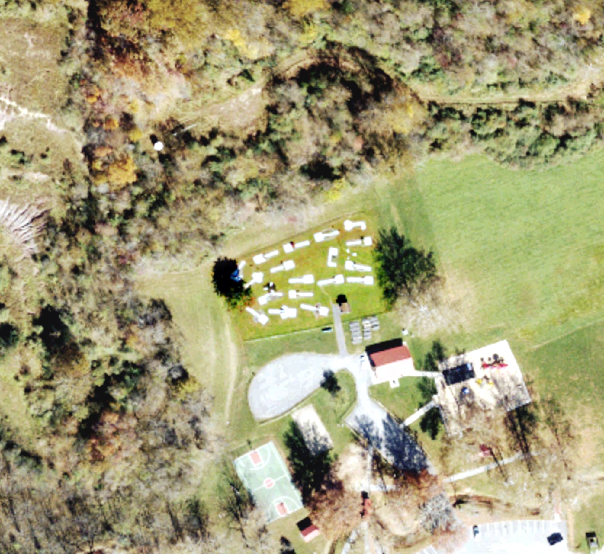 Aerial view of Putt-Putt Golf, WV