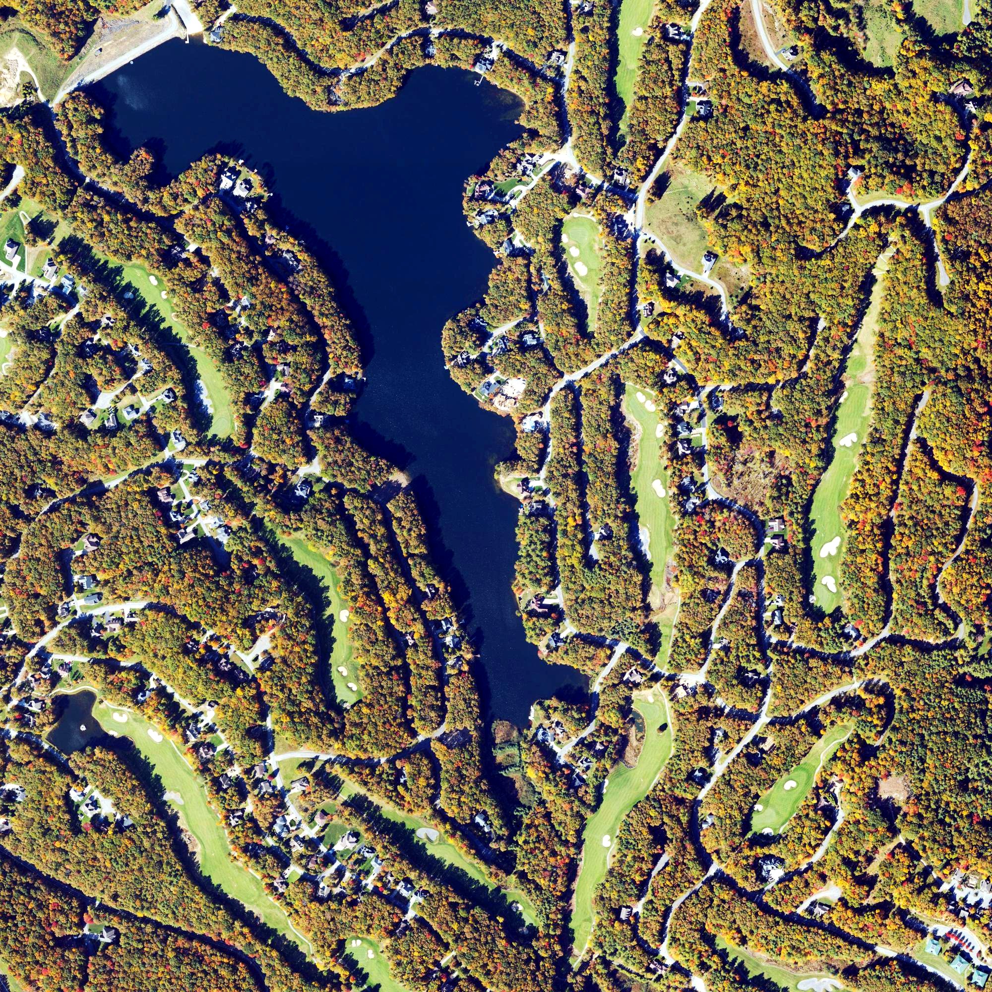 Aerial view of The Resort At Glade Springs Stonehaven Course, WV