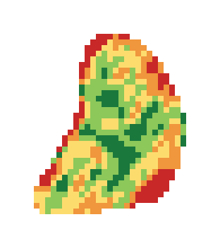 Slope map of the 2nd green at Eastwood Golf Course