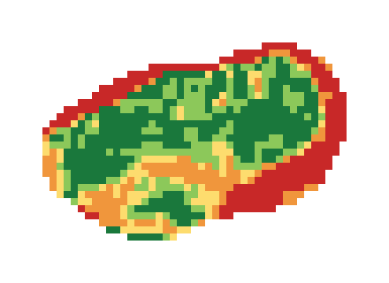 Slope map of the 2nd green at Jack Nicklaus Signature Golf Course